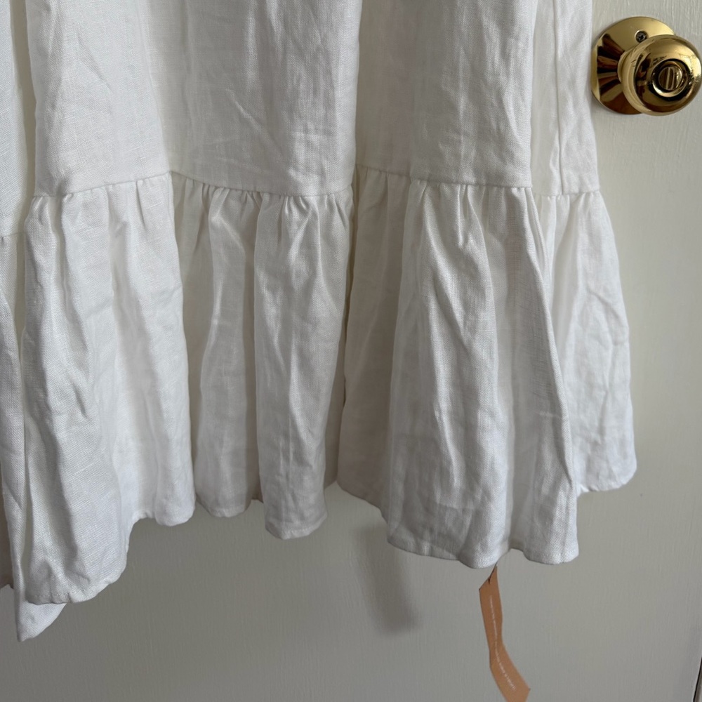 Reformation - Bucatini Linen Midi Dress - Picture 4 of 9